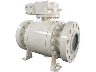 Side entry high temperature ball valve