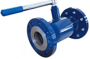 Single-piece reduced bore ball valve