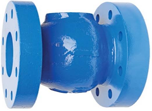 Flanged end silent check valve