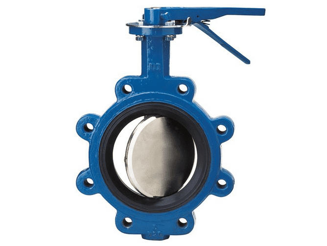 Concentric manual butterfly valve