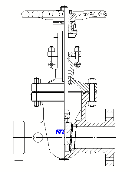 rising stem gate valve