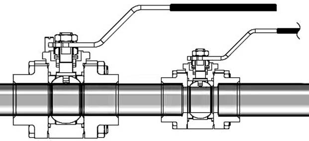 Difference between full bore and reduced bore ball valve