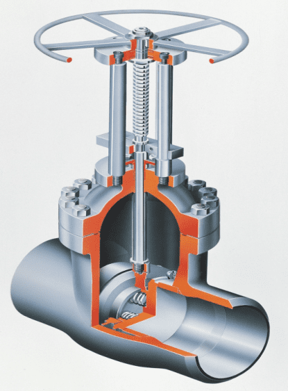 Parallel slide gate valve