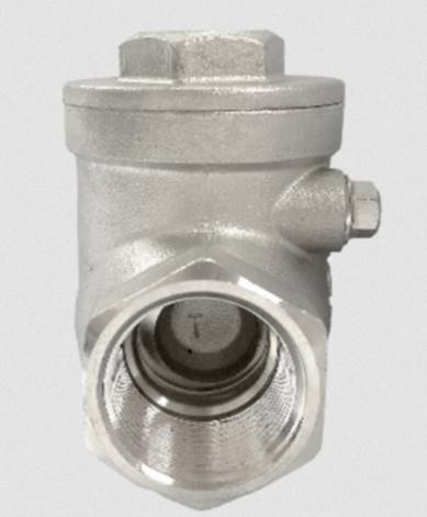 Threaded end lift type check valve